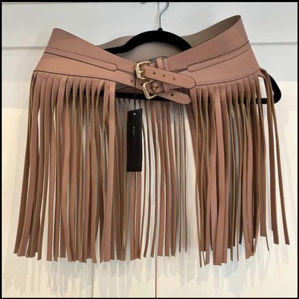 BCBG Mauve belt
